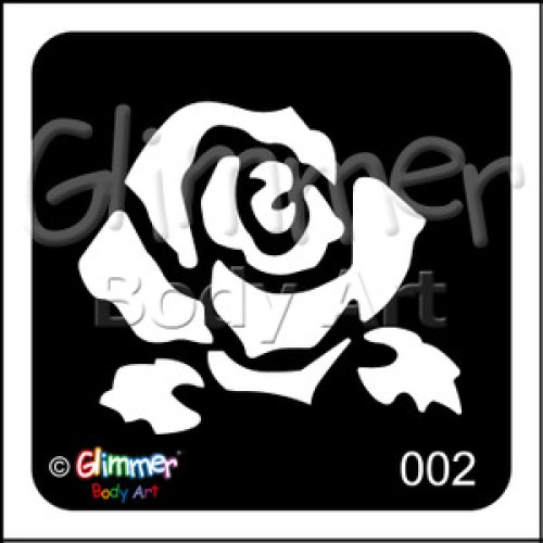 Glitter tattoo 002 Rose Bud Pack Of 5 (002 Rose Bud Pack Of 5)